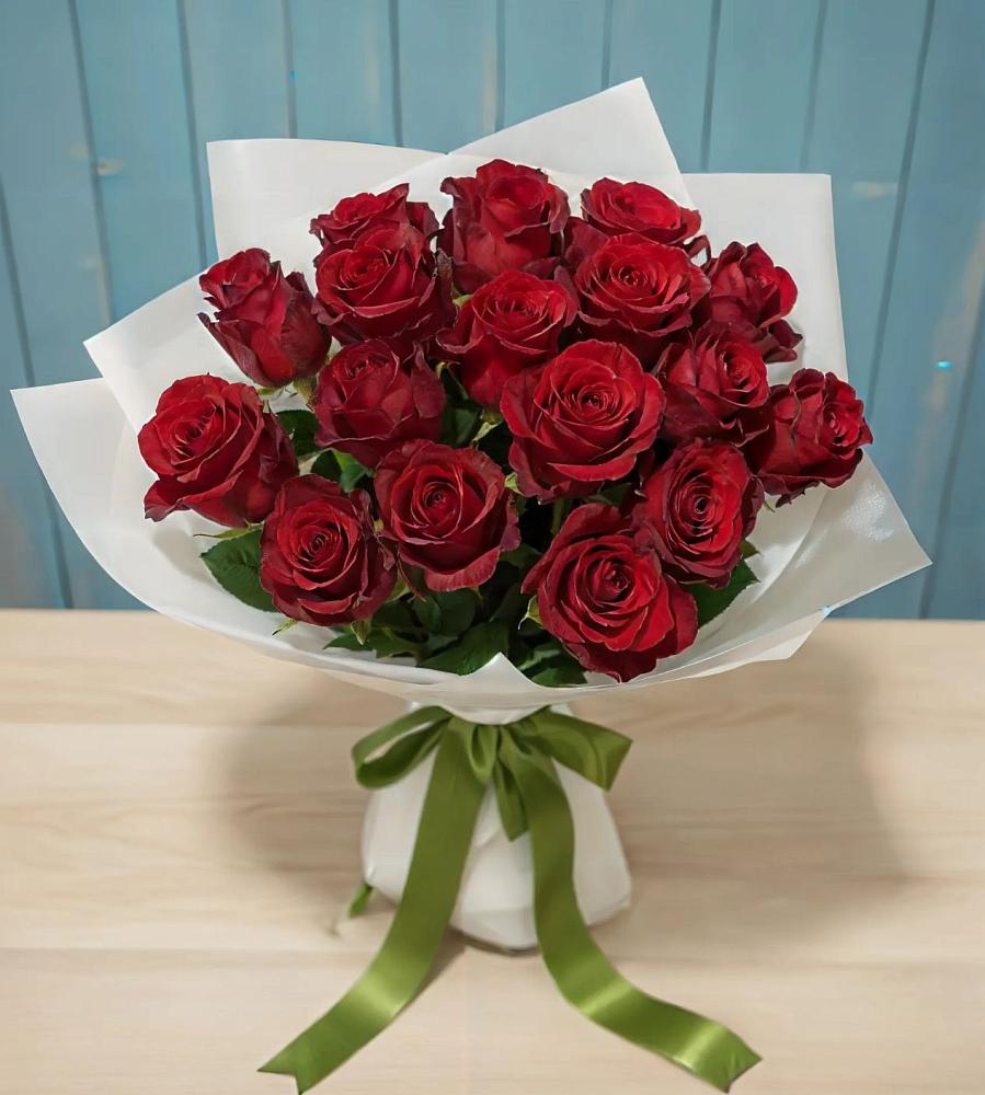 Букет Красные розы в Первомайском Алтайского края