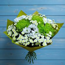 Букет цветов из:  Хризантемы #REPLACE_PRED# Первомайском Алтайского края