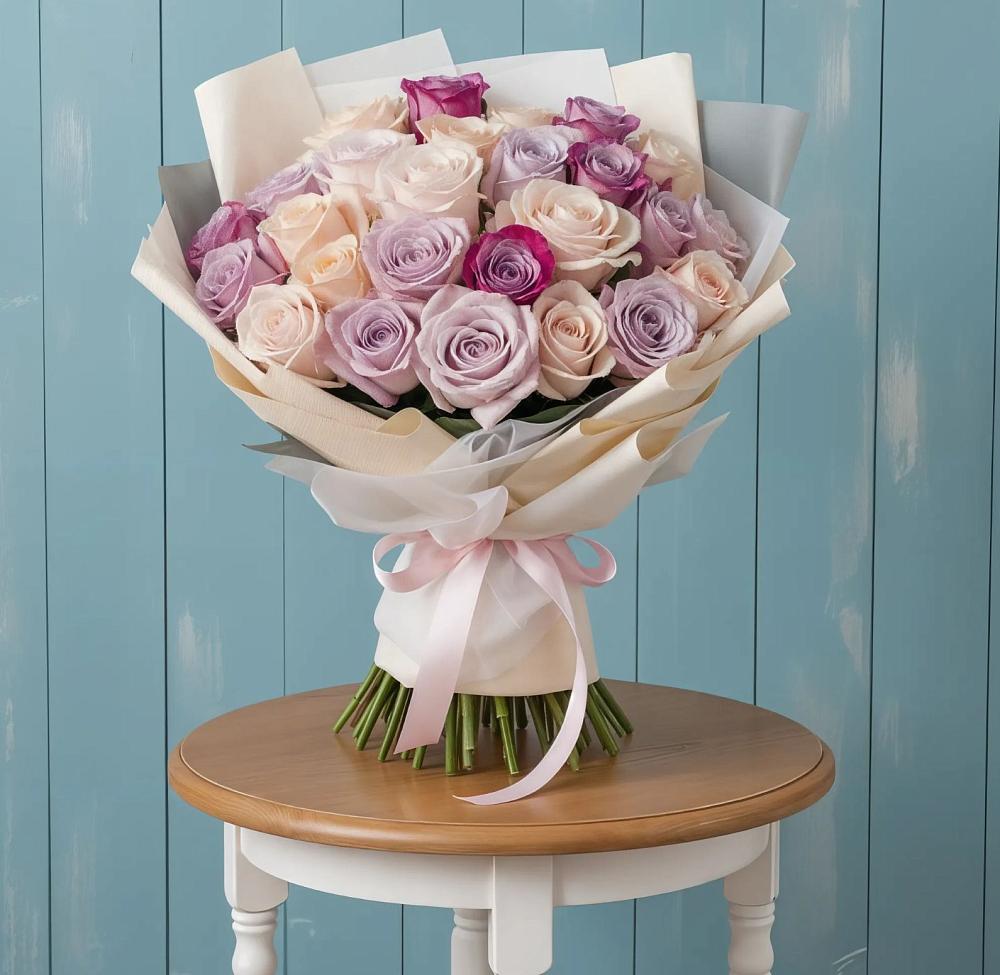 Букет цветов из: Розы в Первомайском Алтайского края