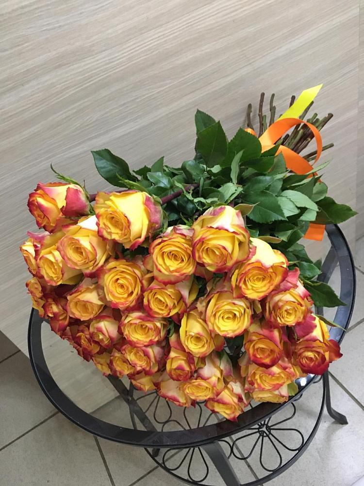 Букет Желтые розы в Первомайском Алтайского края