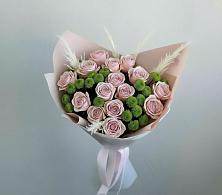 Букет цветов из:  Розы и Хризантемы #REPLACE_PRED# Первомайском Алтайского края