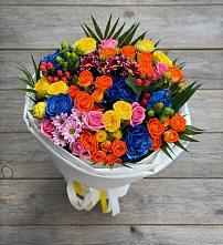 Букет цветов из:  Розы и Хризантемы #REPLACE_PRED# Первомайском Алтайского края