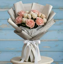 Букет цветов из:  Розы #REPLACE_PRED# Первомайском Алтайского края