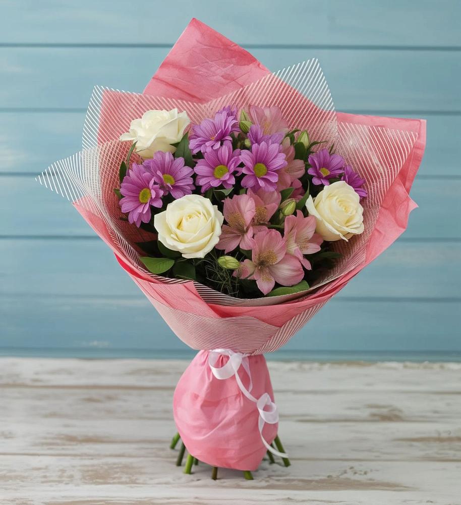 Букет цветов из: Герберы в Первомайском Алтайского края