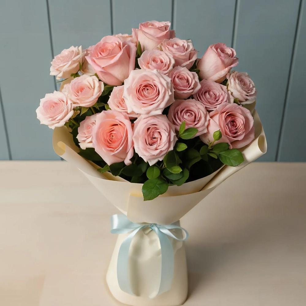 Букет Розовый шарм в Первомайском Алтайского края