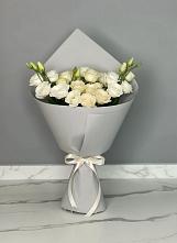 Букет цветов из:  Розы и Лизиантусы #REPLACE_PRED# Первомайском Алтайского края